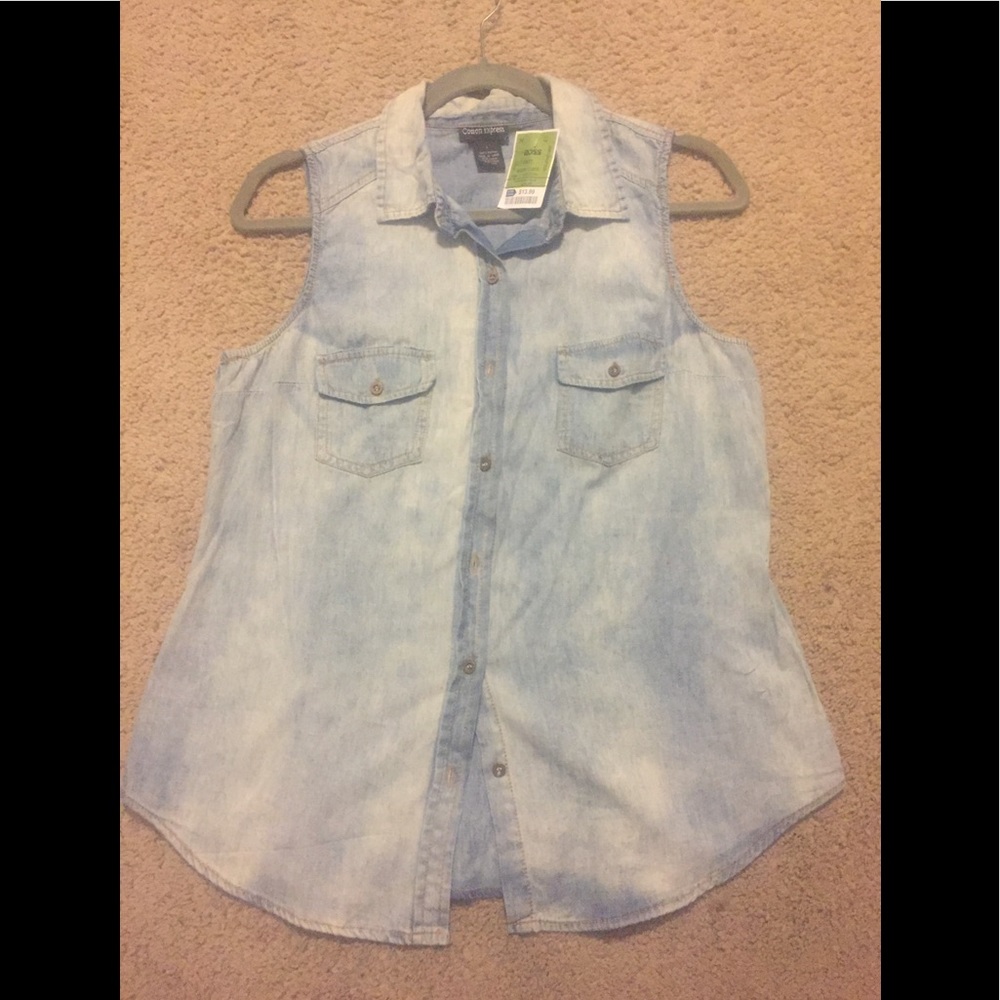Cotton Express NWT Denim Top